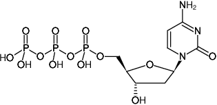 Structural formula of Solução dCTP (Solução dCTP 100 mM)