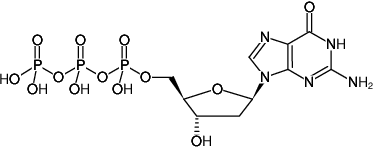 Structural formula of Solução dGTP (Solução dGTP 100 mM)